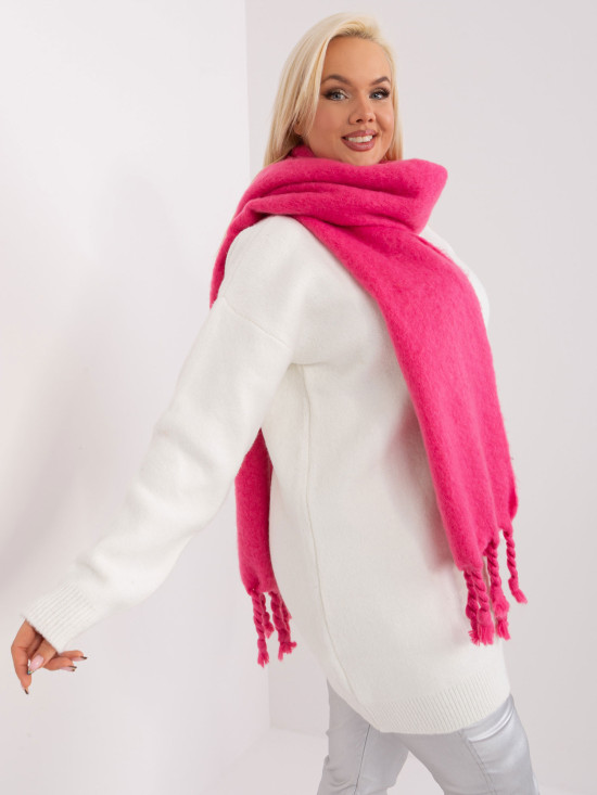 Eleganter rosa Schal