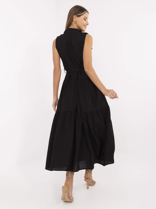 Elegantes Maxikleid mit Volants