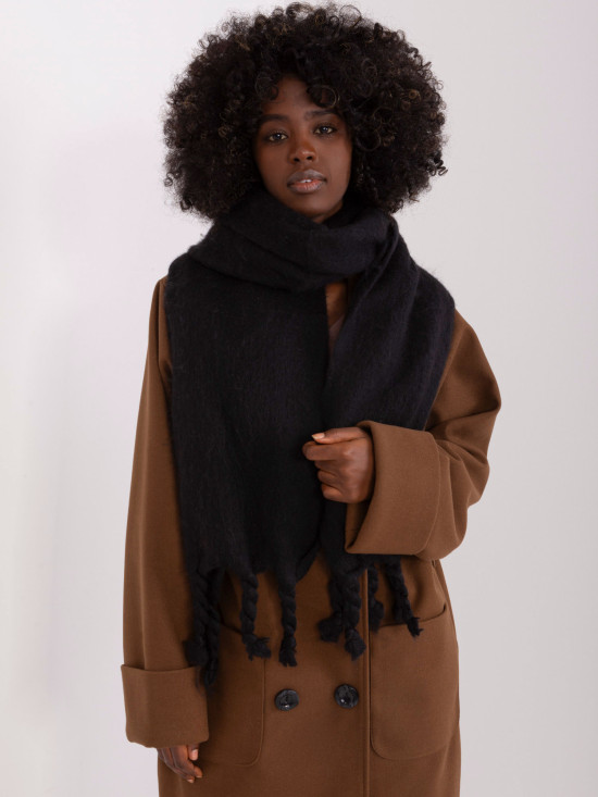 Eleganter schwarzer Schal