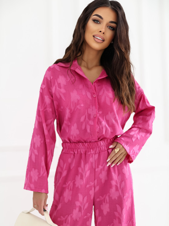 Rosa Set mit Hemd und Hose