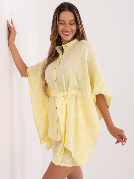 Stylisches Set in leuchtendem Gelb