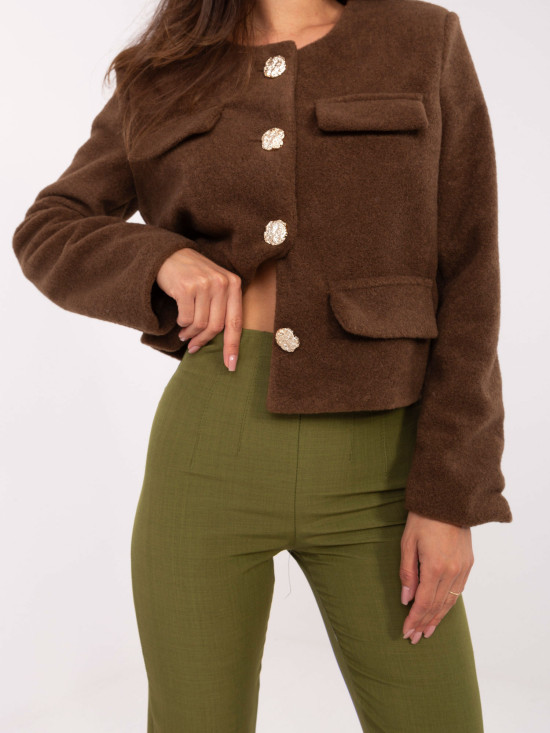 Elegante Hose in Olivgrün