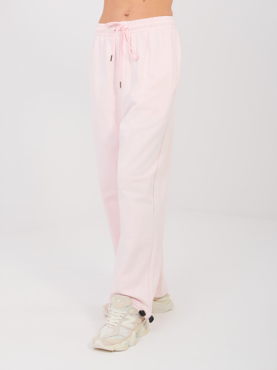 Damen Jogginghose aus Baumwolle in Rosa