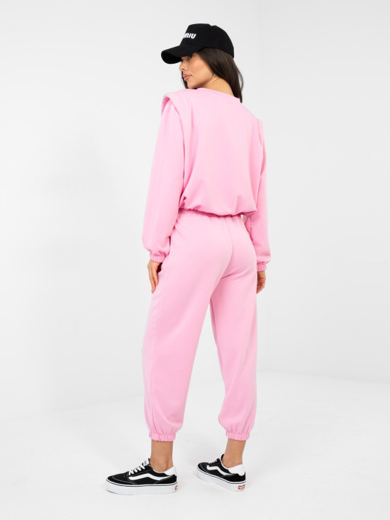 Damen-Set in Rosa mit Bindung und hohem Bund