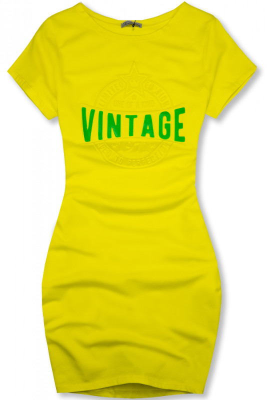 Kleid VINTAGE gelb