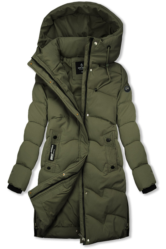 Winterjacke mit Kapuze SNOW Khaki