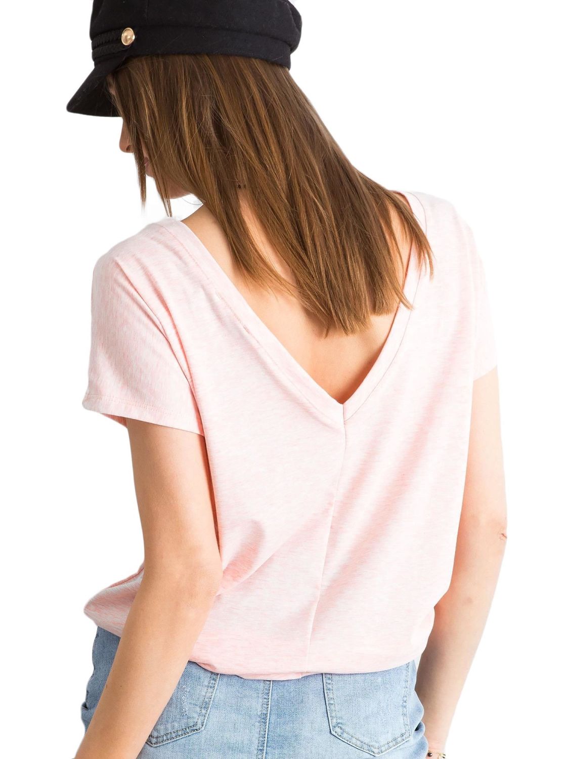 Rosa Damen T-Shirt Fire