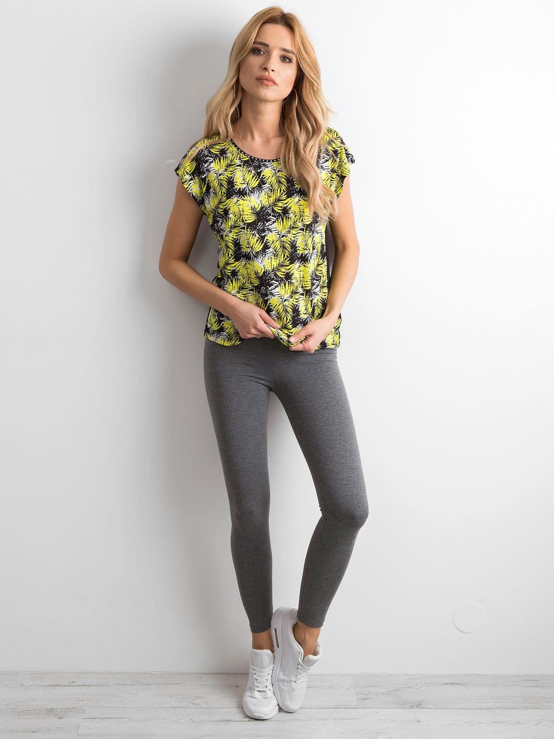 Stylische Leggings mit hohem Bund