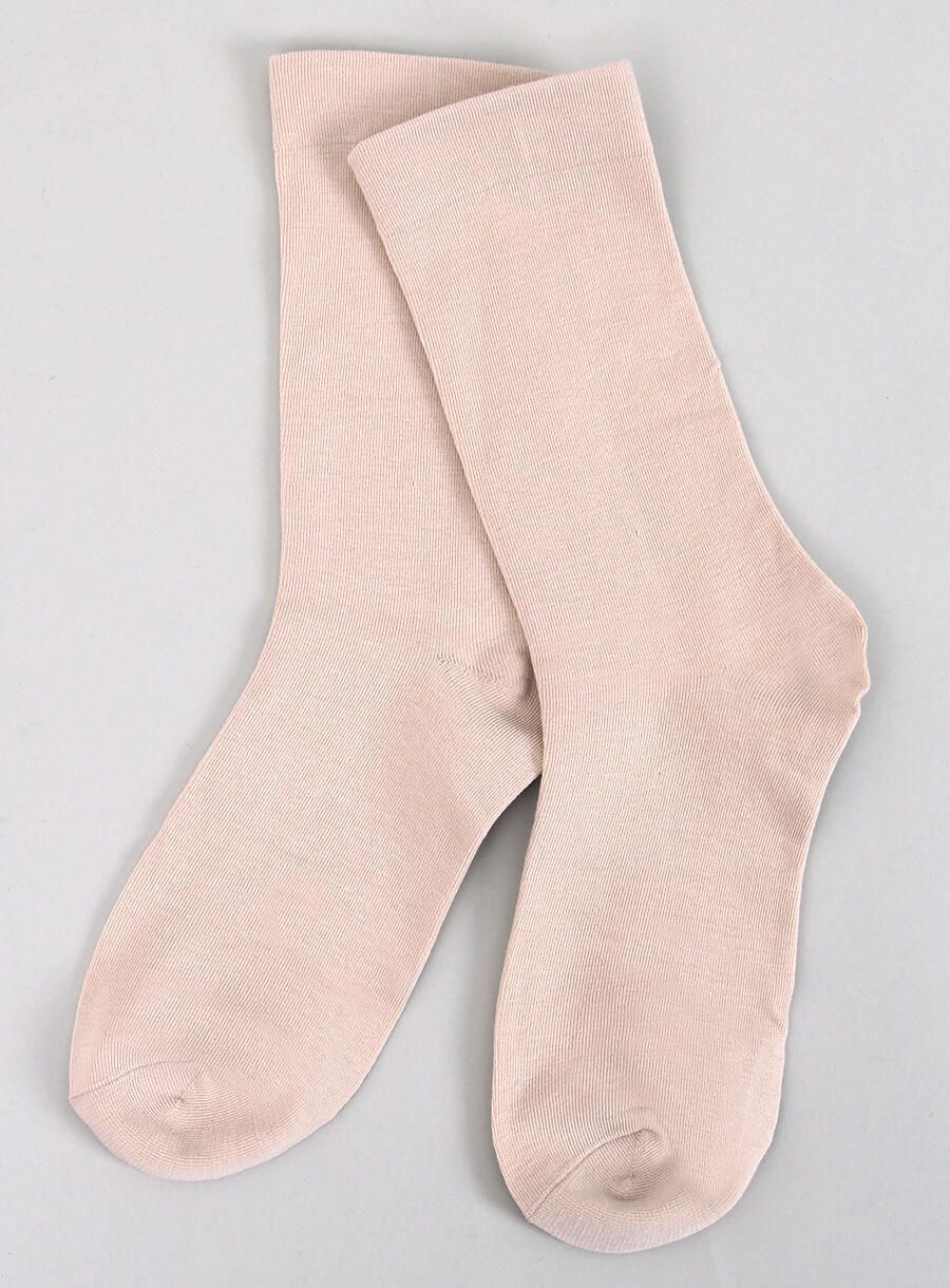 Hohe Damensocken Nude
