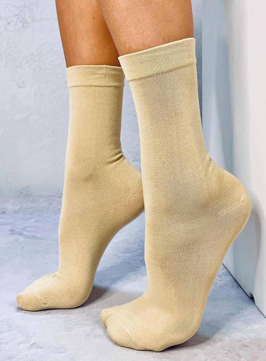 Hohe Damensocken – 5 Paar