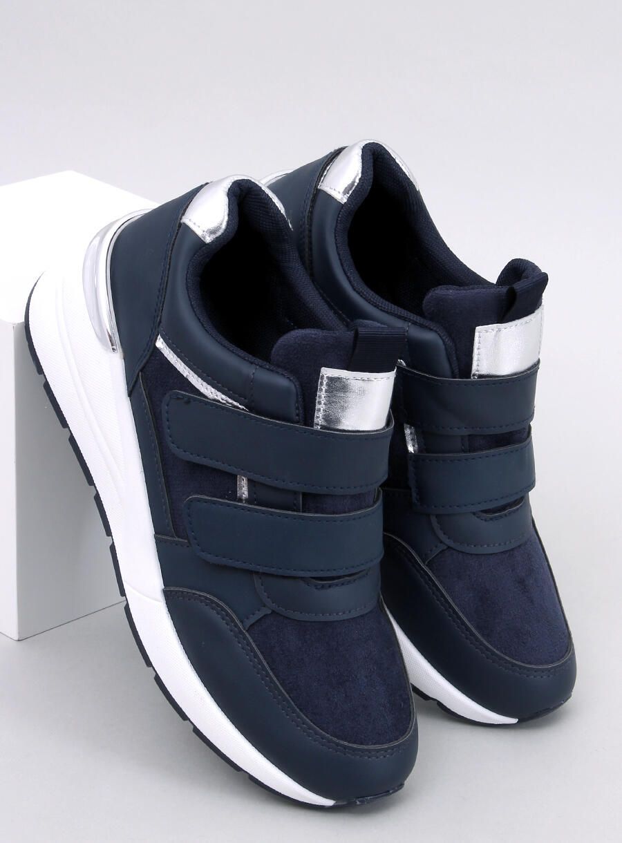 Sneaker mit Klettverschluss Navy