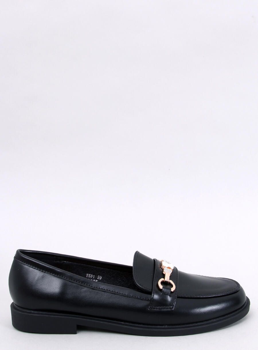 Elegante Mokassins für Damen Schwarz