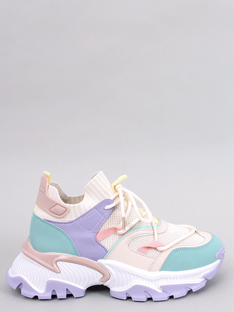 Damen-Sneaker Lila/Grün