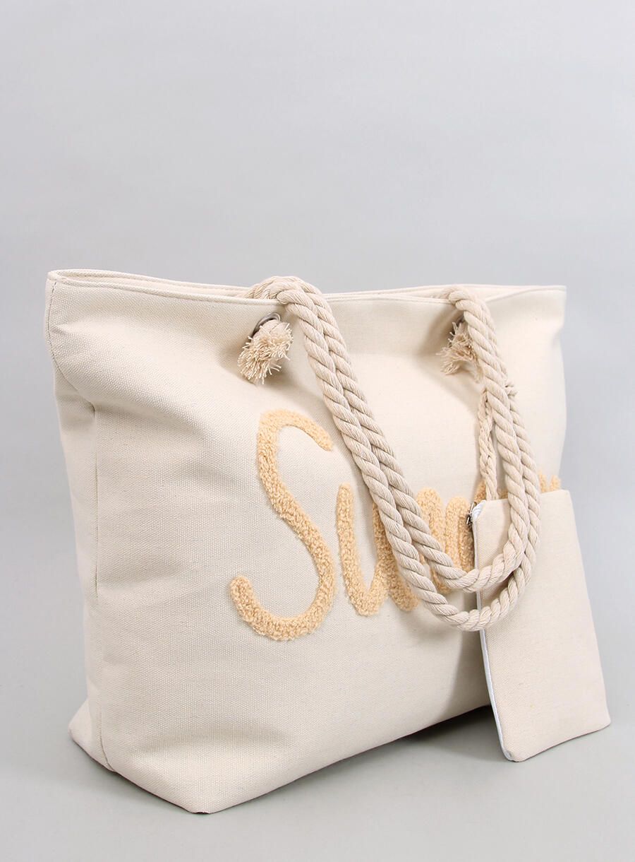 Strandtasche SUMMER Beige