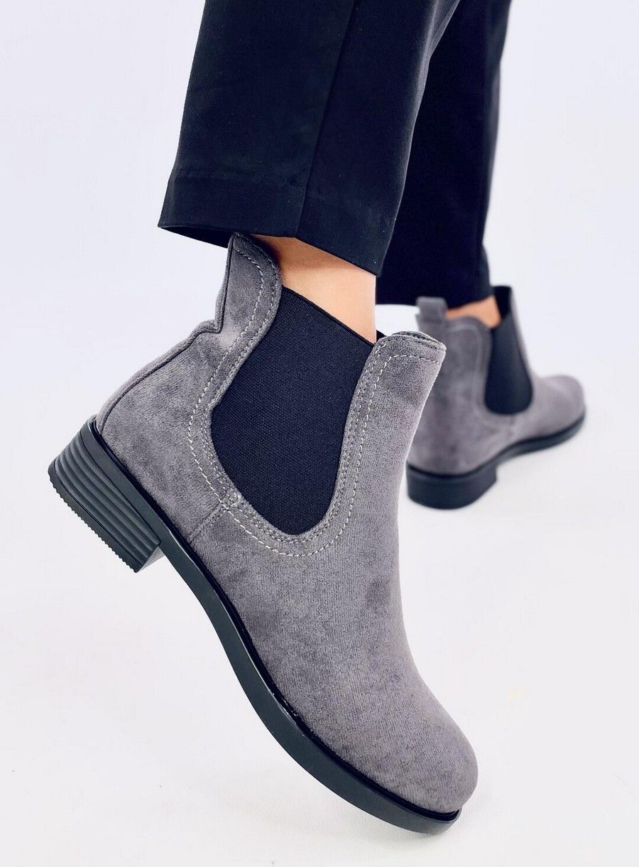 Chelsea-Stiefel Grau