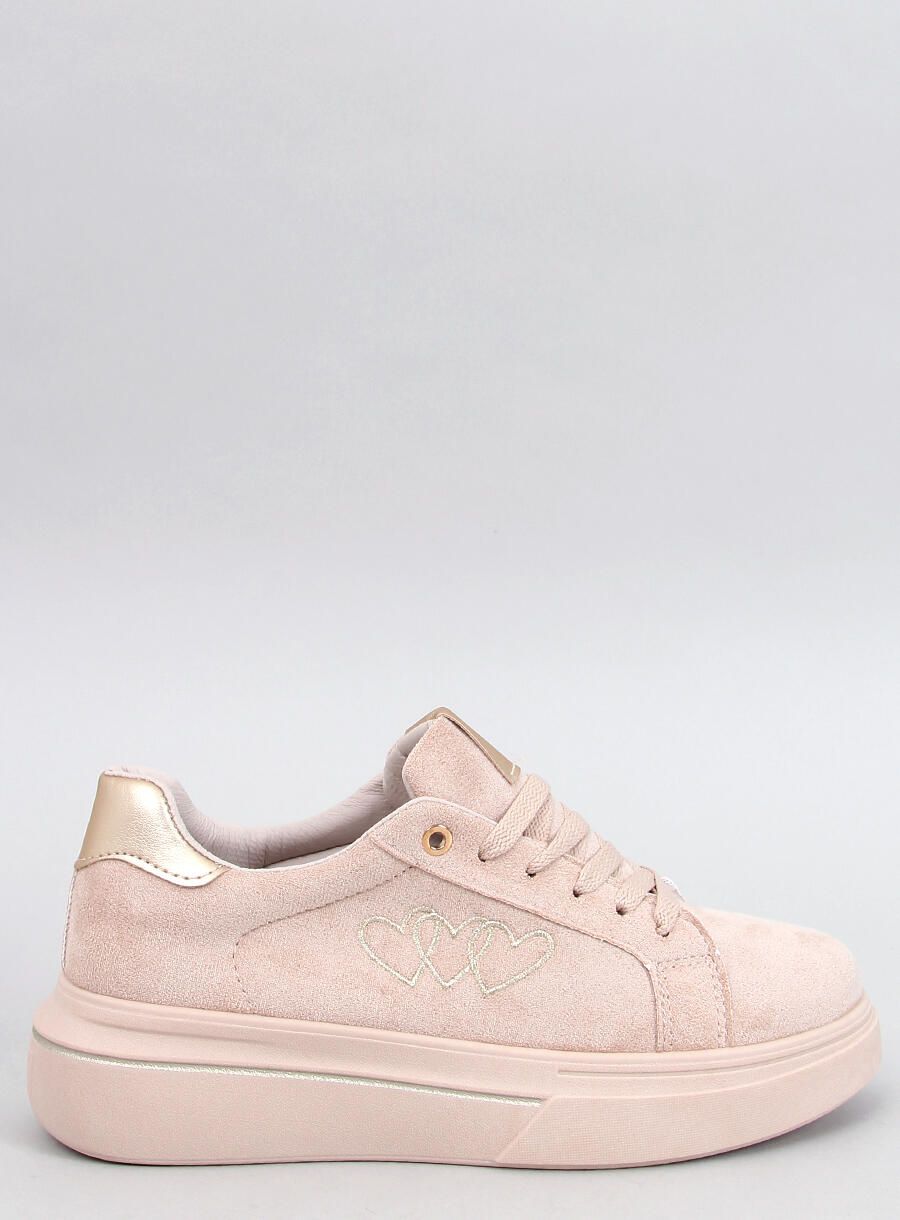 Pastell-Sneaker HEART Beige