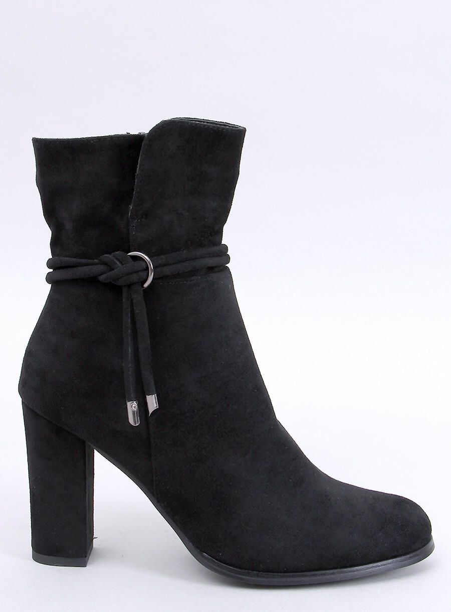 Schwarze Wildlederstiefel DAPHNE