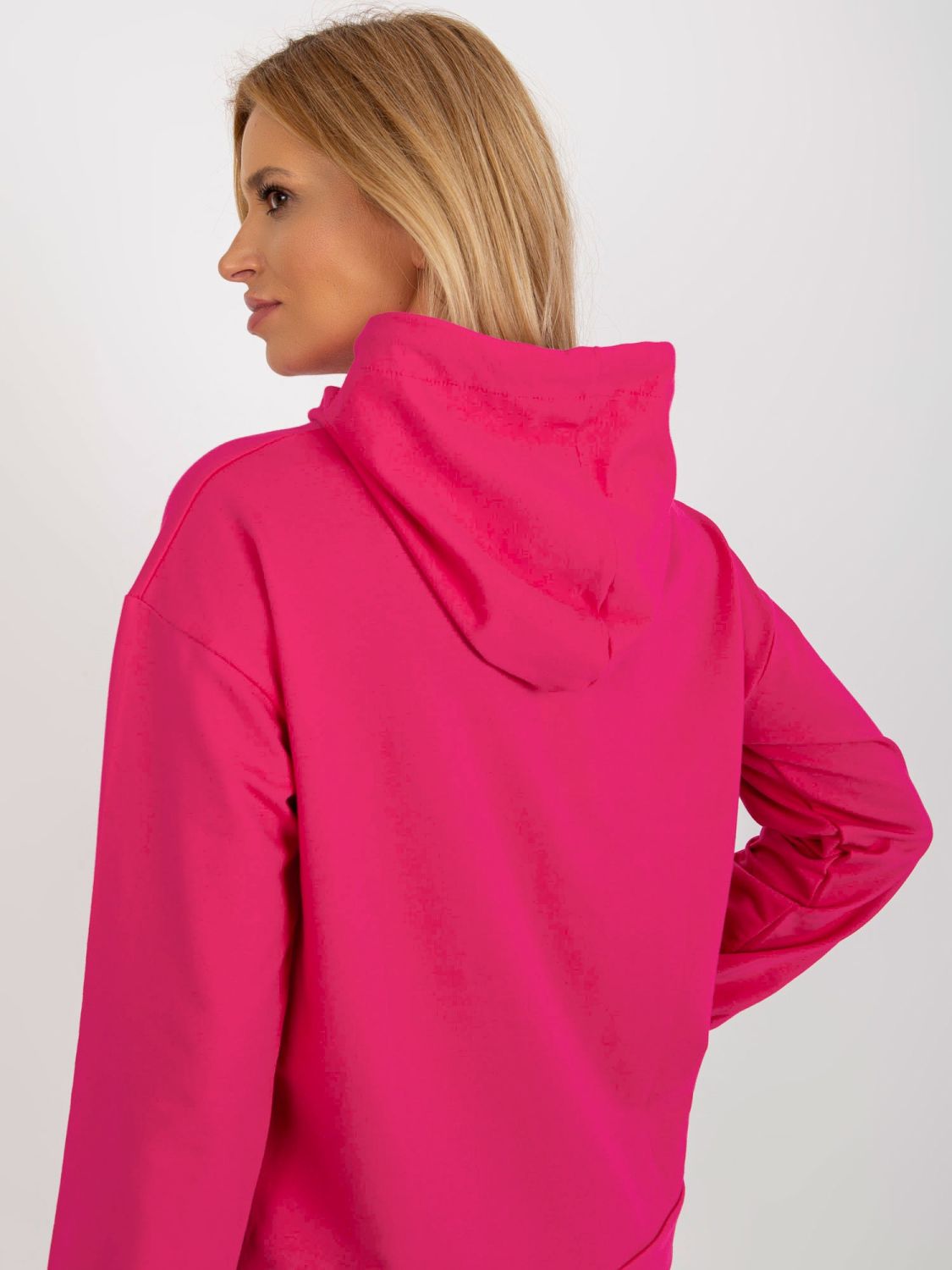 Rosa Damen Kapuzenpullover