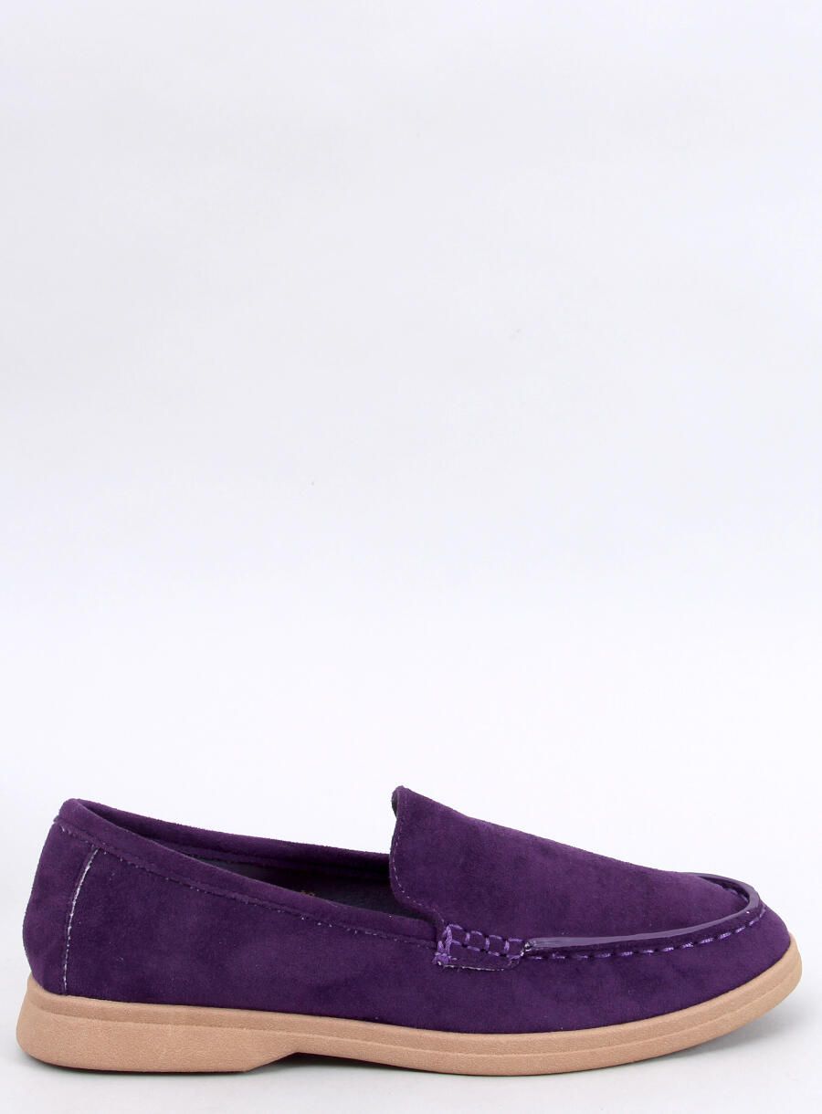 Extra weiche Damenmokassins Purple
