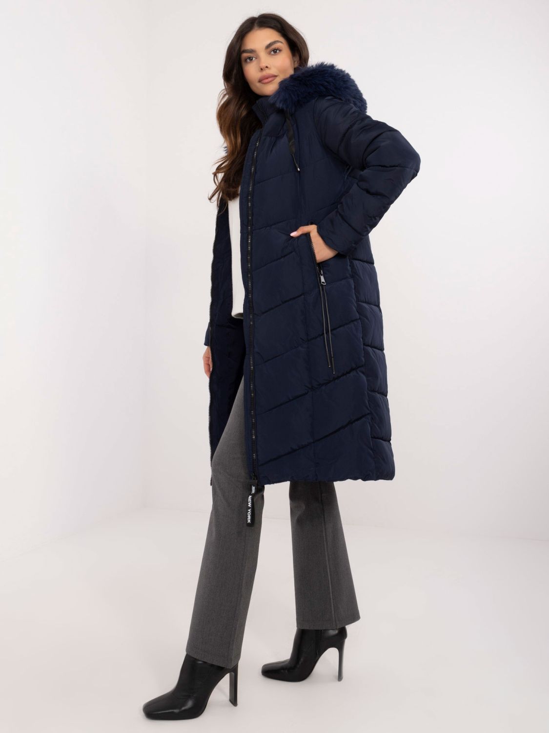 Damen Winterjacke mit Kapuze