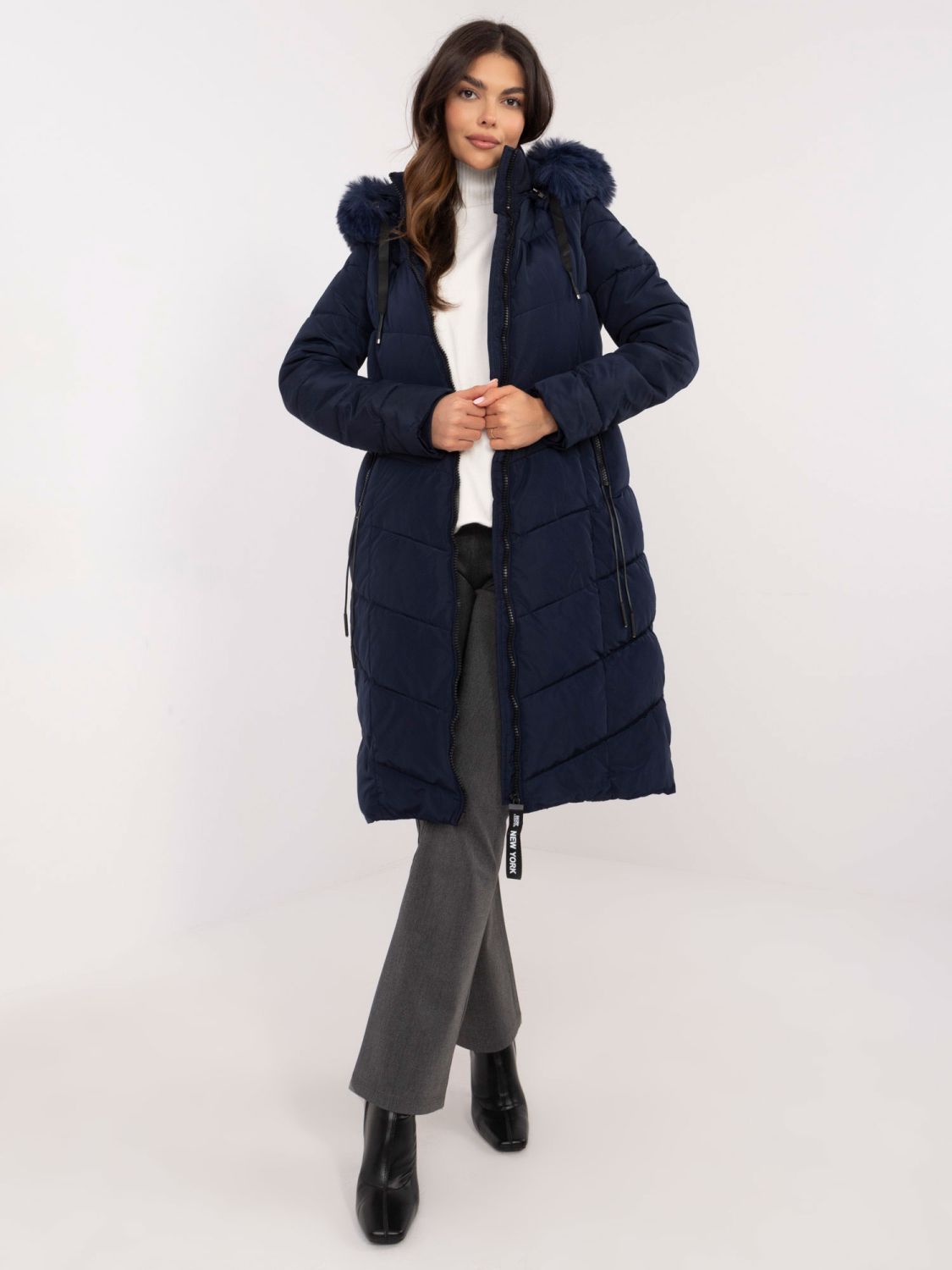 Damen Winterjacke mit Kapuze