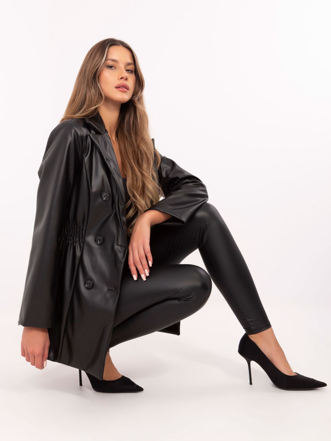 Elegante schwarze Jacke