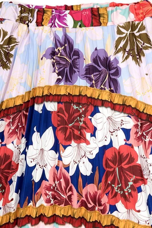 Maxirock mit Blumenprint II.