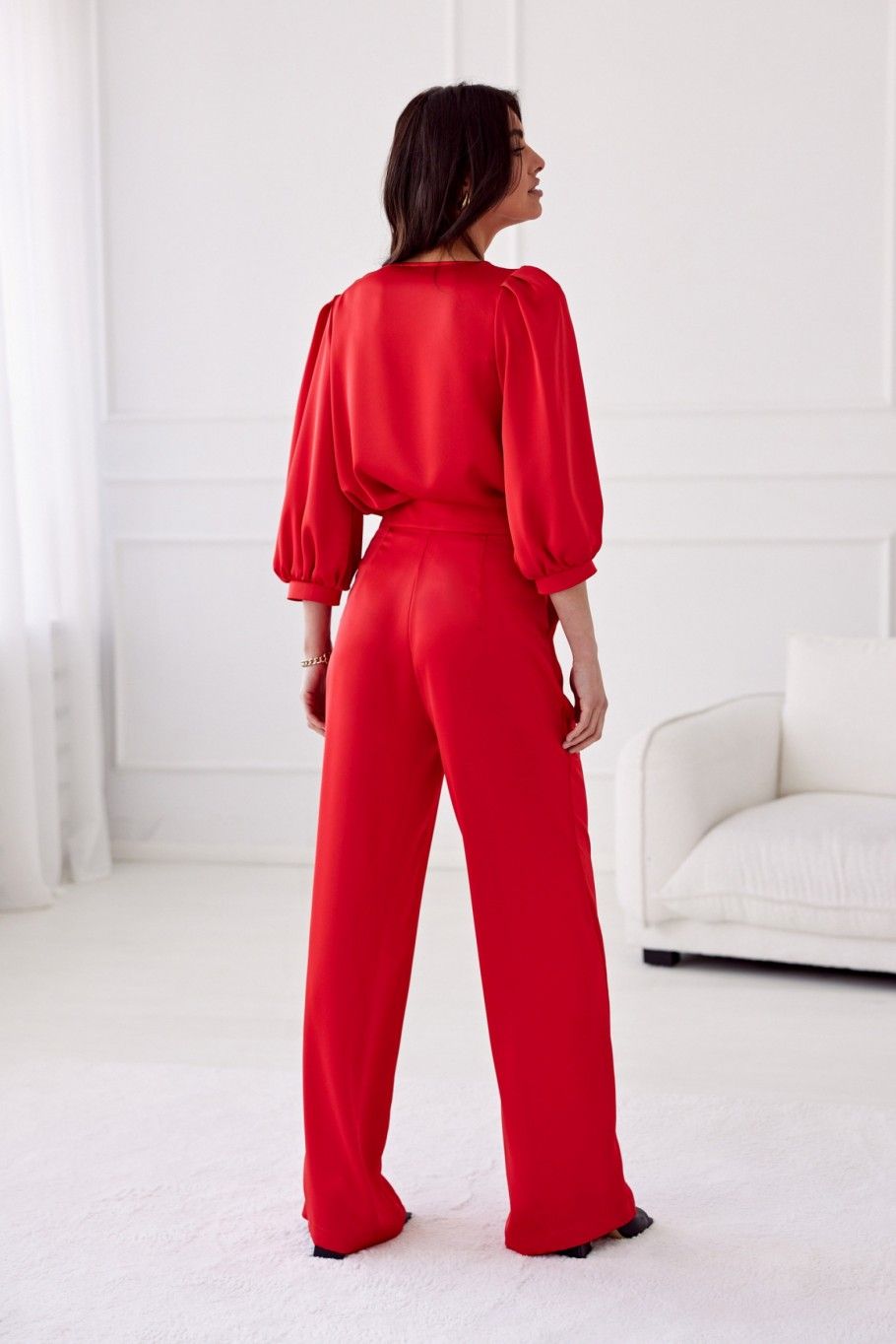 Elegante rote Hose Elsa