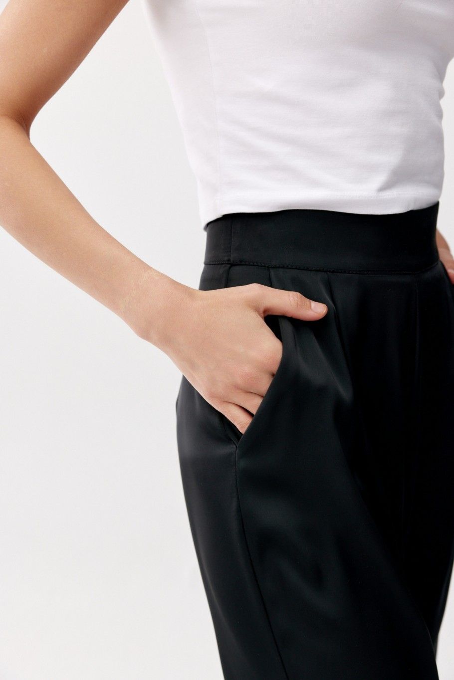 Elegante schwarze Hose Elsa