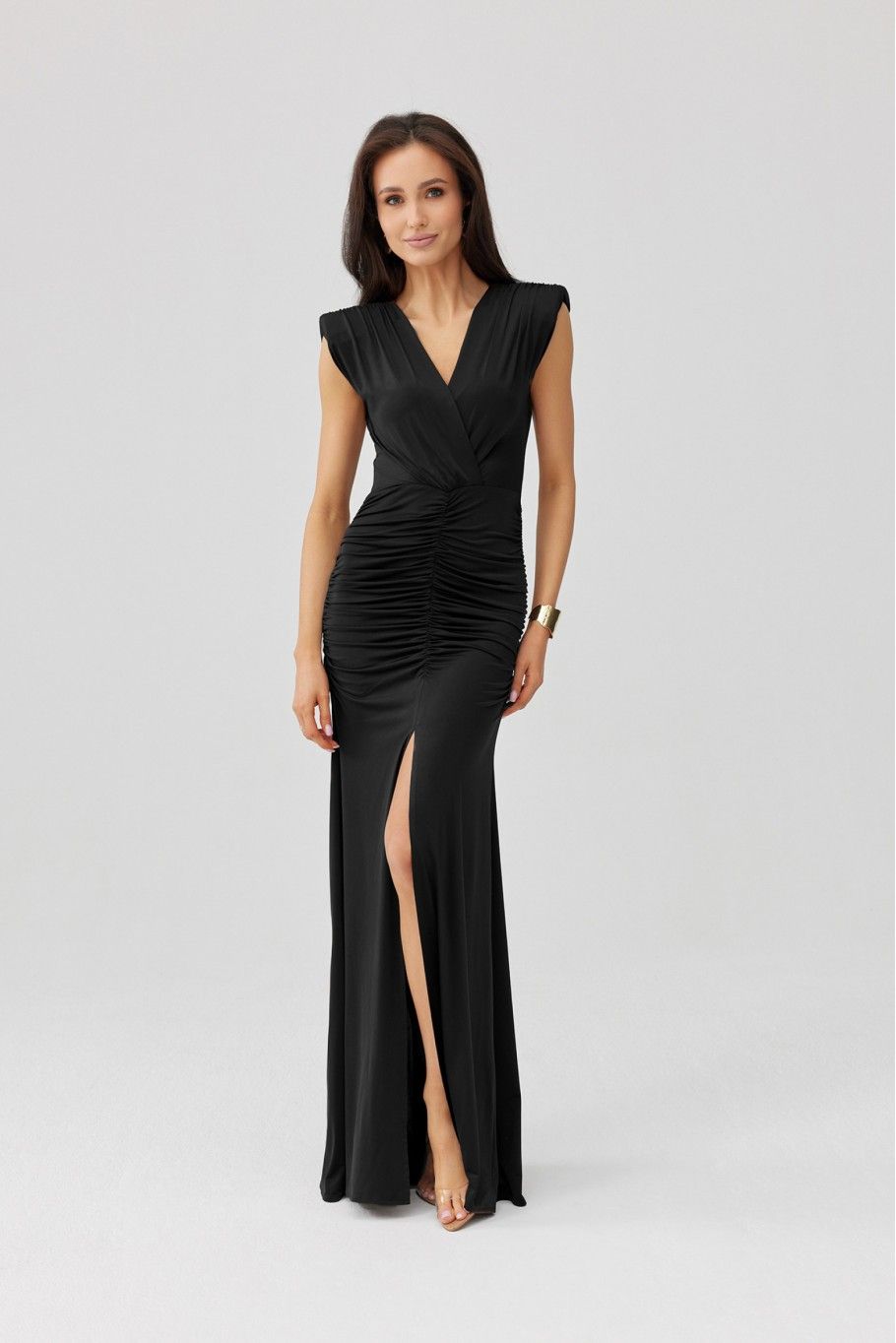 Noelia – Maxi-Kleid in Schwarz
