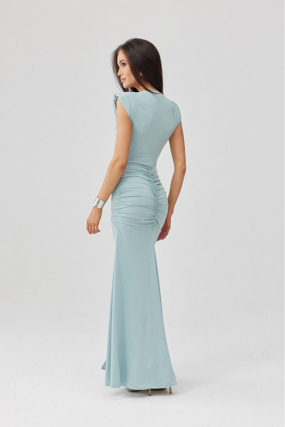 Noelia – Maxi-Kleid in Mintgrün