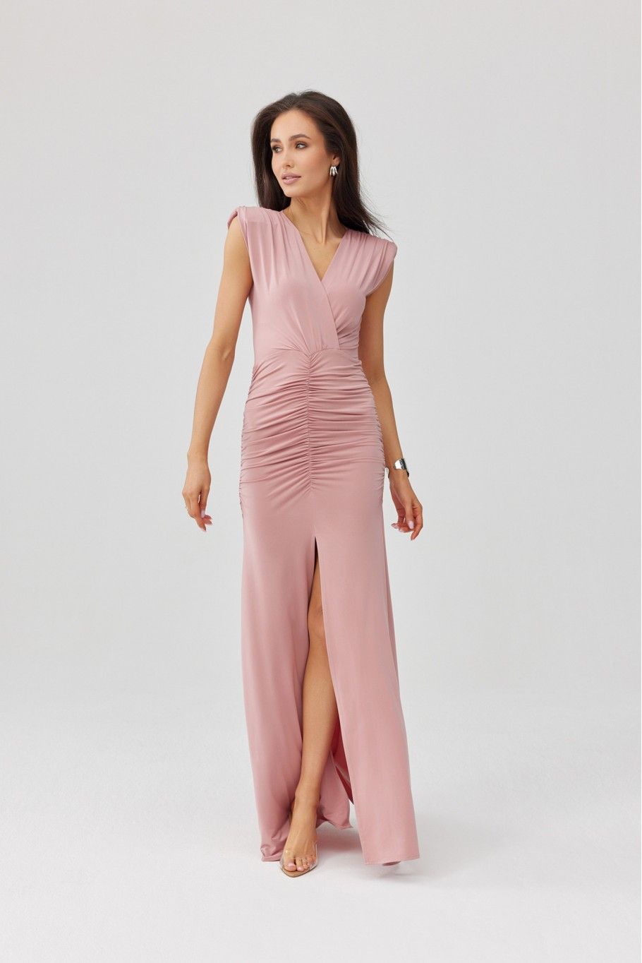 Rosa Maxi-Kleid Noelia