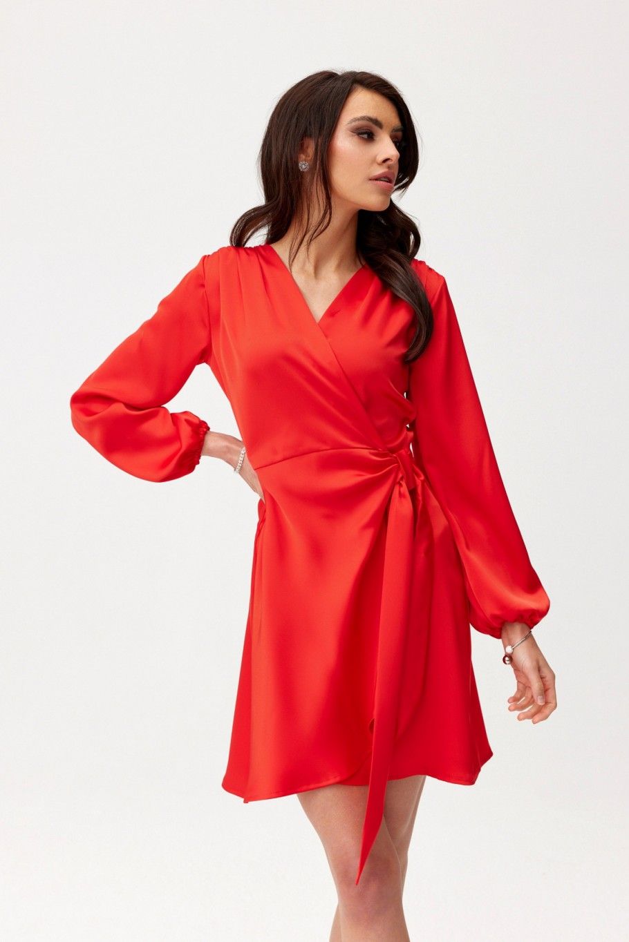 Catlin – Mini-Kleid in Rot