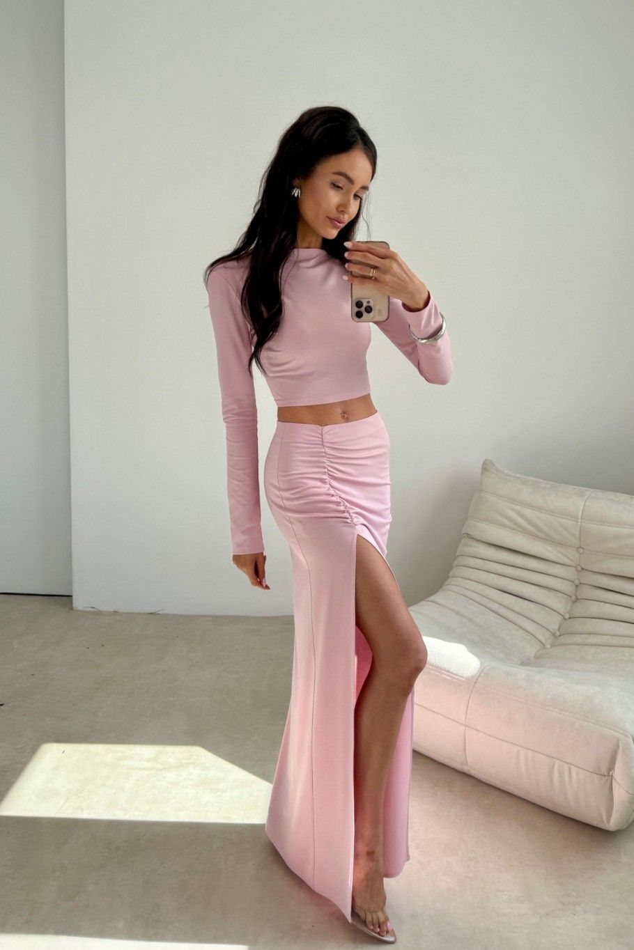 Rosa Bluse Linnea