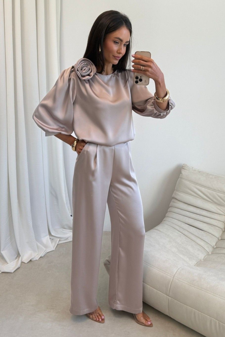 Elsa Hose in hellem Beige
