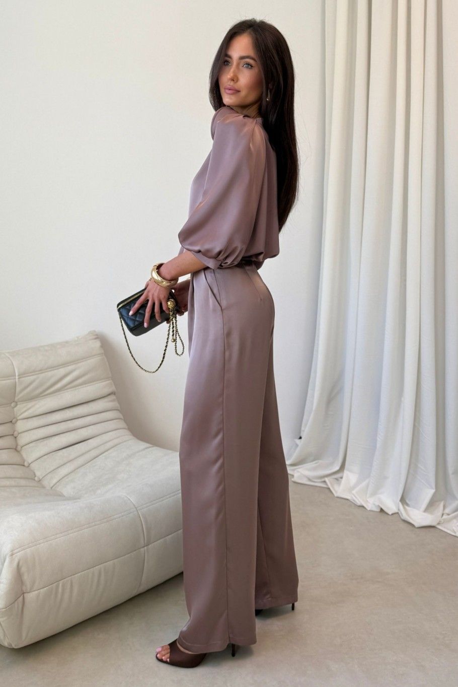 Elegante braune Hose Elsa