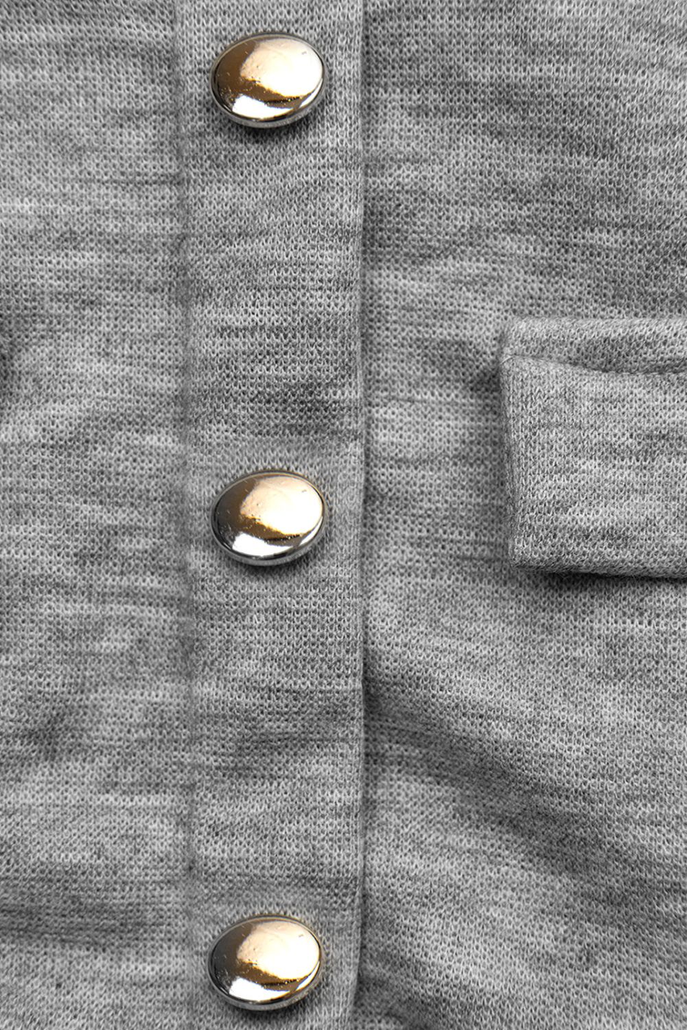 Mädchenkleid mit Gürtel Grau