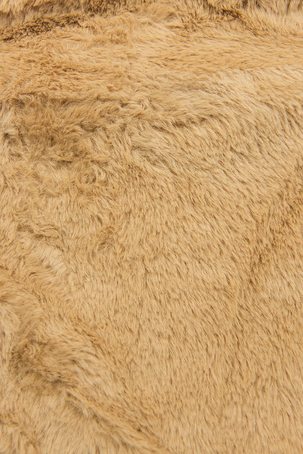 Winterparka mit Kunstfellkapuze camel braun