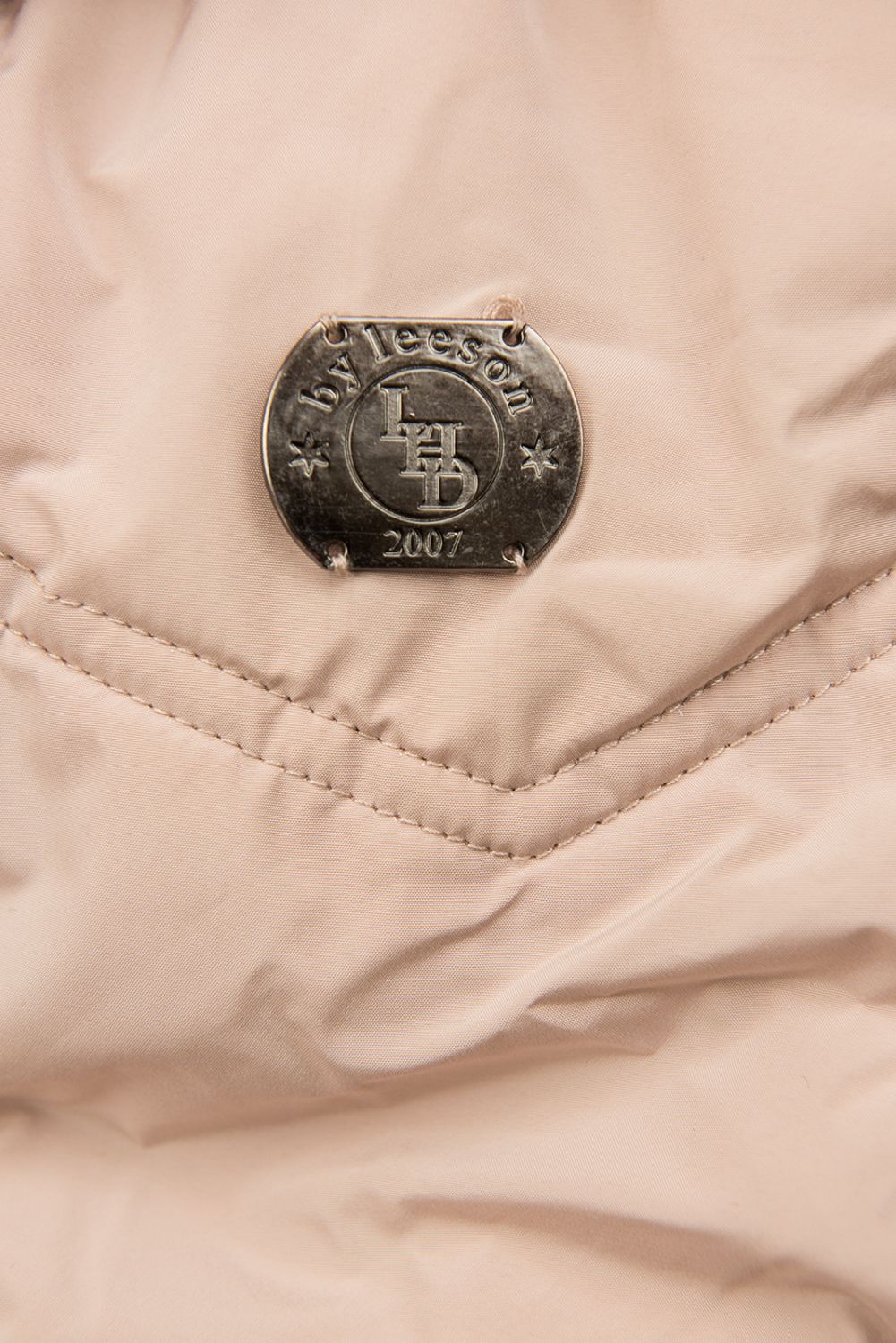 Steppjacke mit Blumenfutter puder rosa