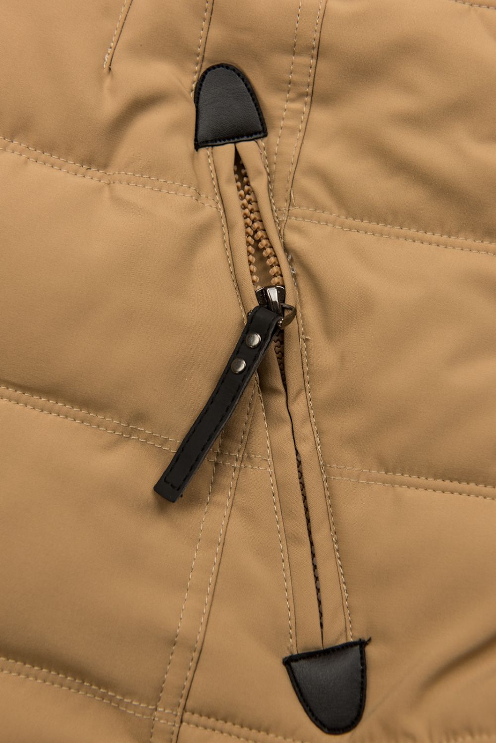 Wintermantel mit Teddy-Futter camel braun