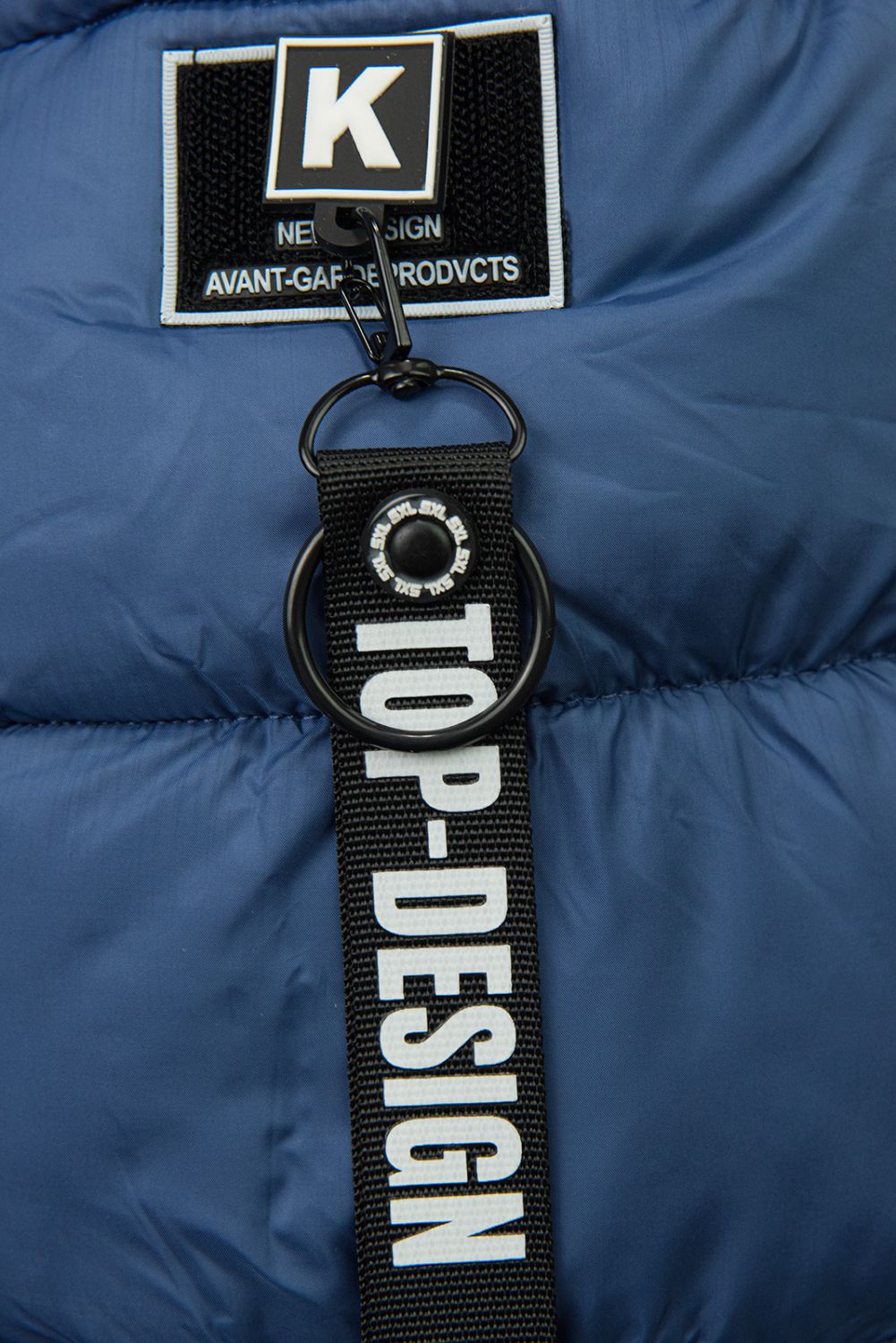 Mädchen Winterjacke DESIGN Blau