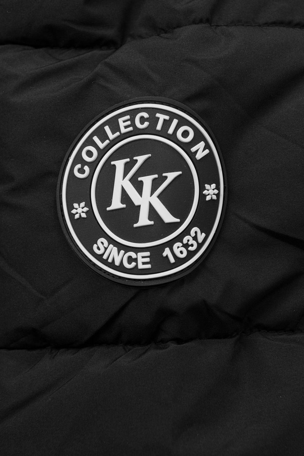 Damen-Winterjacke mit Kapuze, Schwarz