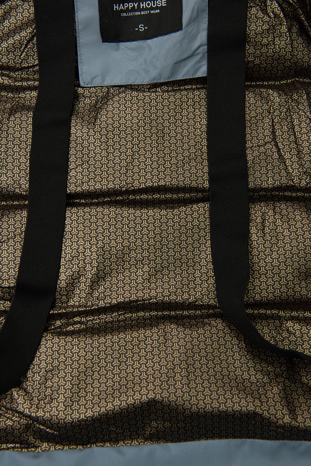 Damen Winterjacke mit Kapuze, Stahlblau