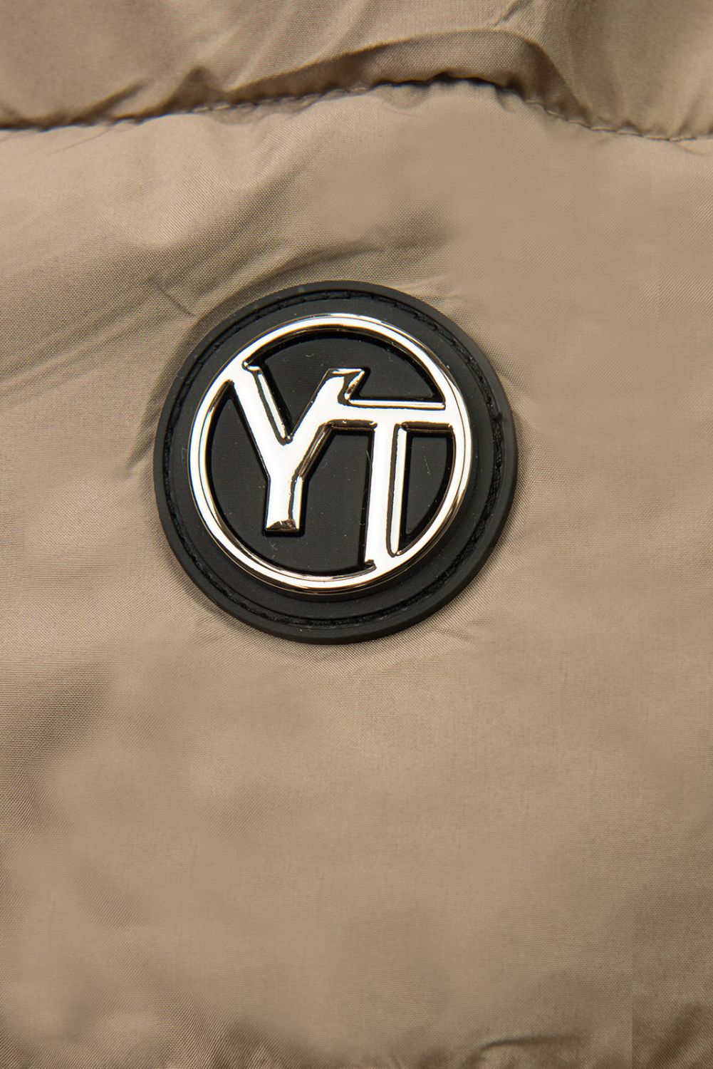 Damen Winterjacke mit Kapuze, Beige