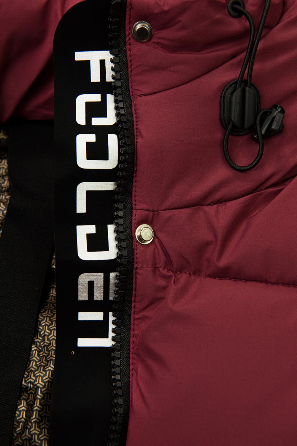 Damen Winterjacke mit Kapuze, Burgundy