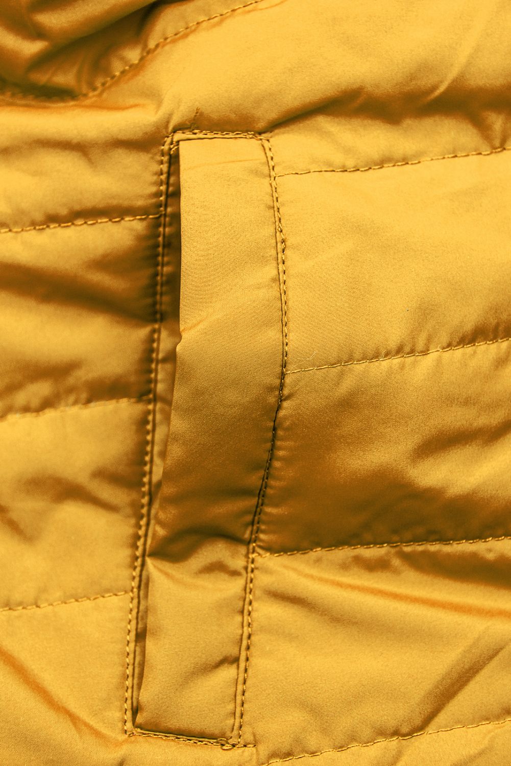 Beidseitig tragbare Frühlings-Wendeparka dunkelblau/gelb