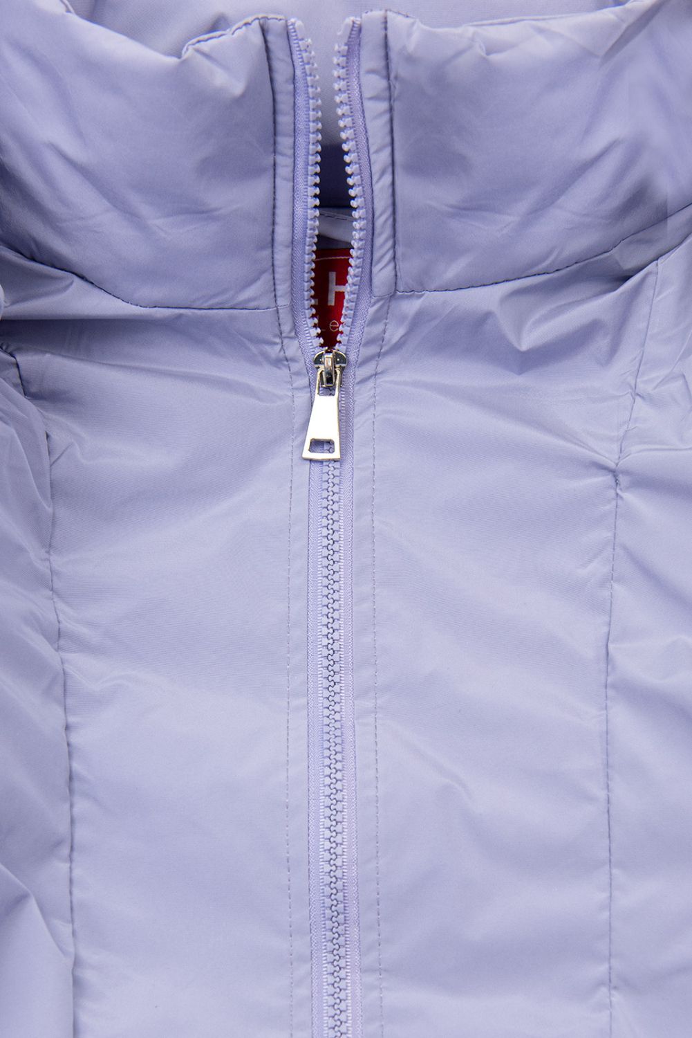 Steppweste mit Kapuze Lila