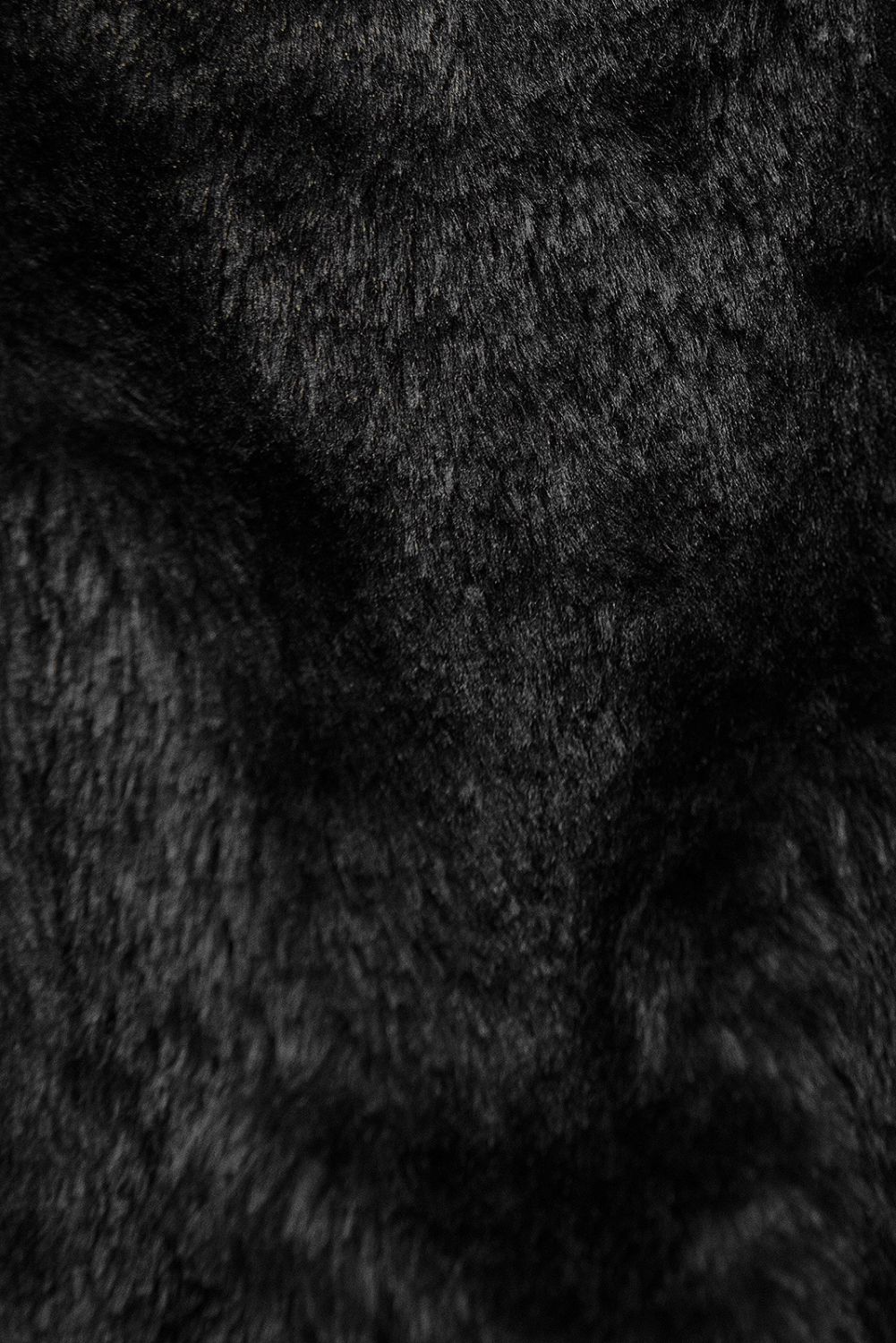 Winterjacke mit Gürtel Schwarz