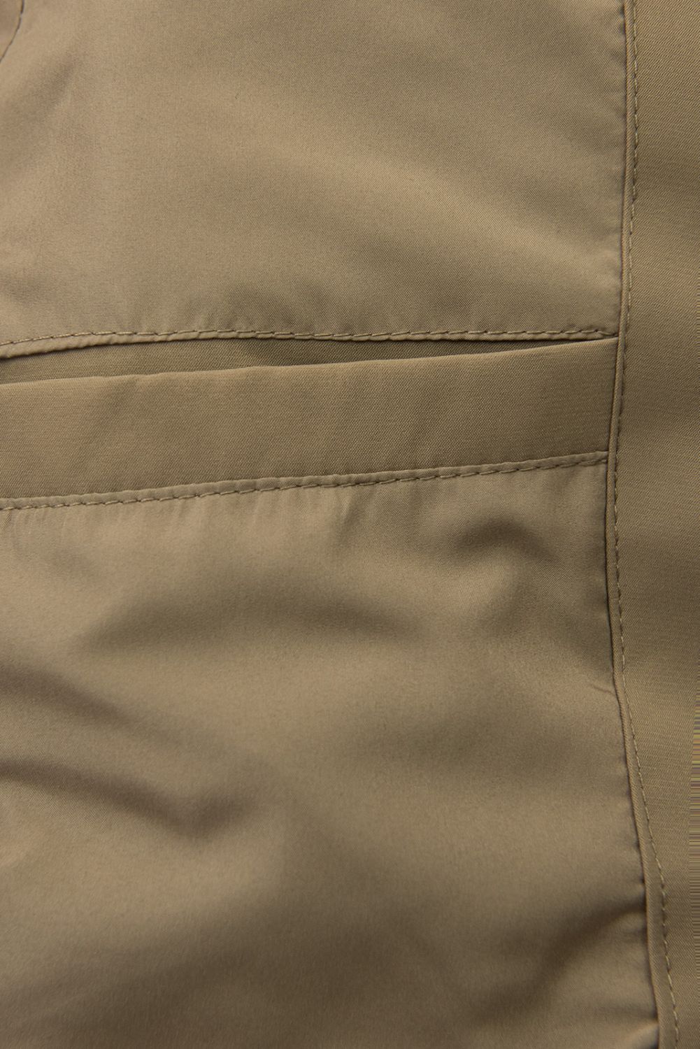 Gesteppte Winterjacke im verlängerten Schnitt, Beige