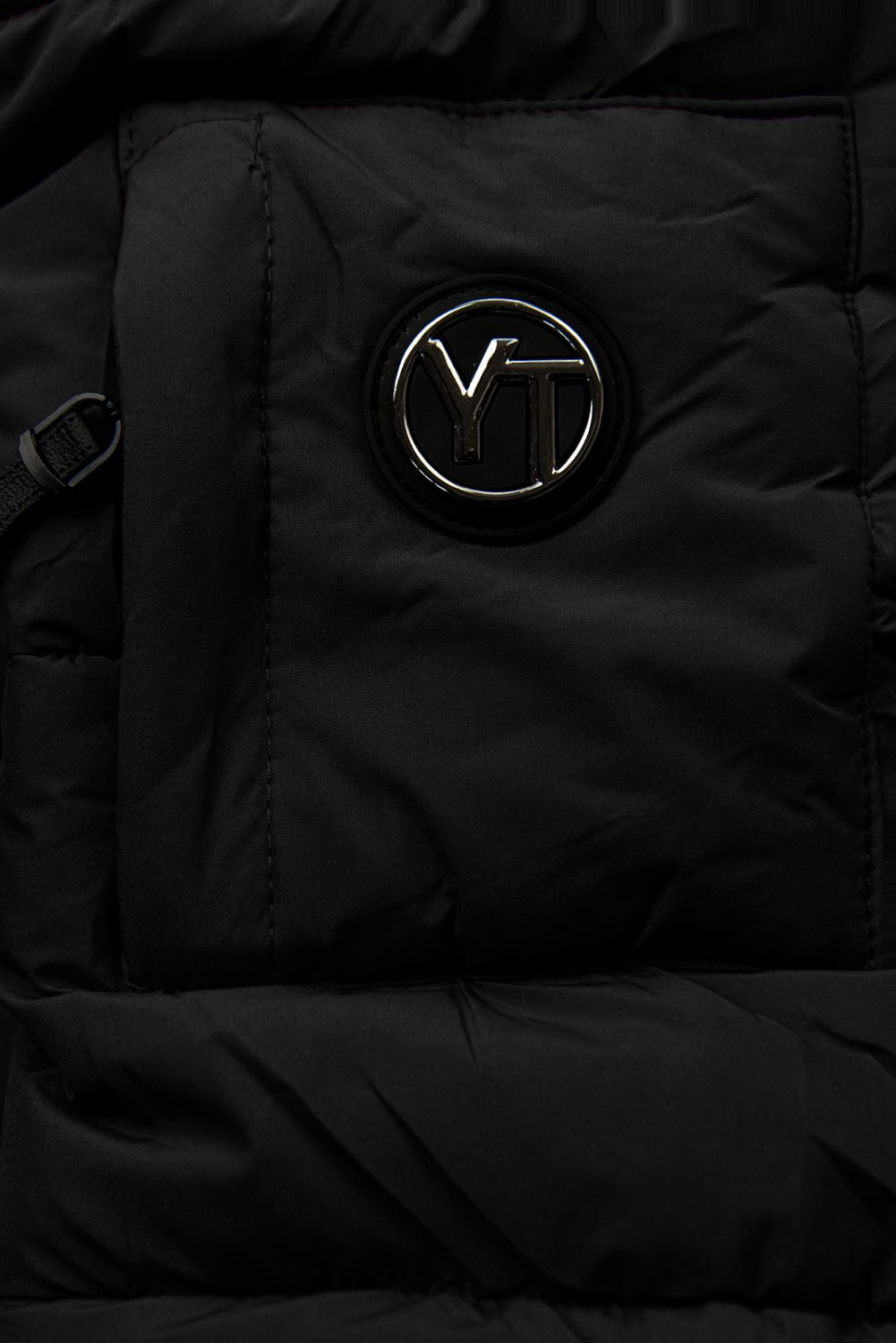 Winterjacke mit Kapuze EVEREST Schwarz
